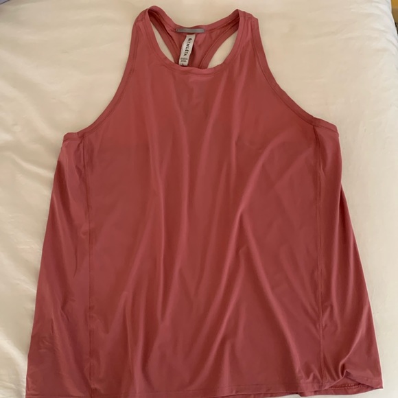 Athleta Dusty Rose Racer back Tank, size Large, excellent condition - Picture 1 of 3